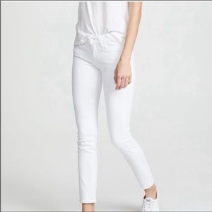 PAIGE - Kylie Crop, Optic White, 24
